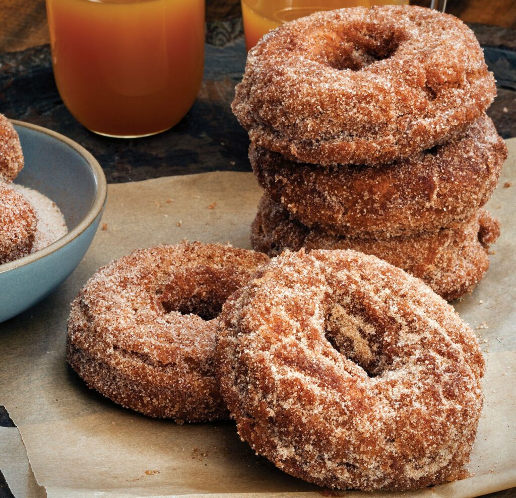 Vermont Cider Donuts recipe by Amy Traverso from The Apple Lover's Cookbook