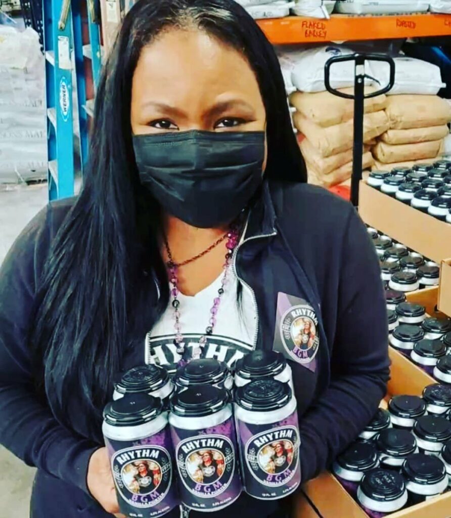 Alisa Bowens-Mercado, owner of Rhythm Brewing Co. in New Haven, Conn. Photo: Courtesy of Alisa Bowens-Mercado