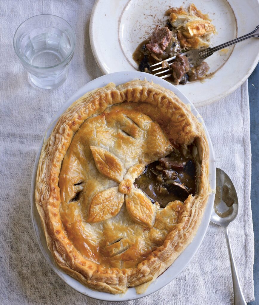 STEAK AND OYSTER PIE recipe by Darina Allen from Forgotten Skills of Cooking: 700 Recipes Showing You Why the Time-Honored Ways Are the Best by Darina Allen. © Darina Allen. Published by Kyle Books. Photographs © Peter Cassidy