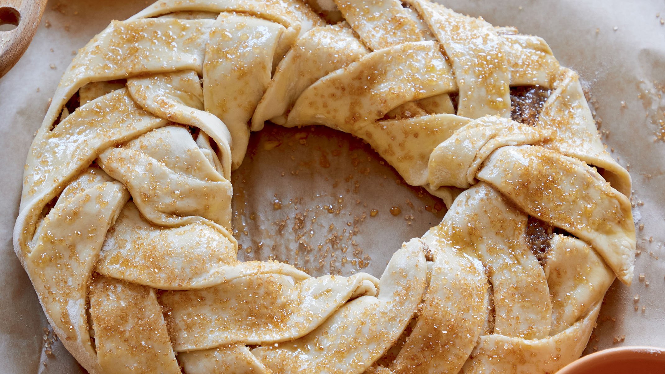 Cinnamon Nut Wreath_recipe from Sheet Pan Sweets by Molly Gilbert