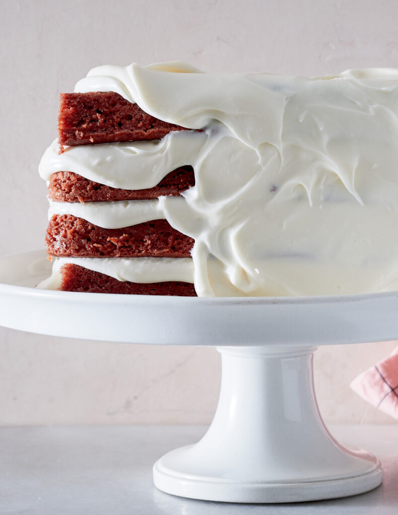 Red Velvet Cake recipe from Sheet Pan Sweets by Molly Gilbert