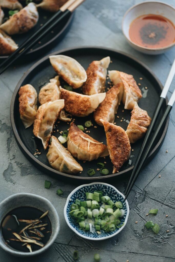 Vegetable Dumplings recipe Excerpted from Chinese Homestyle: Everyday Plant-Based Recipes For Takeout, Dim Sum, Noodles & More by Maggie Zhu. Copyright © 2022 by Quarto Publishing Group USA Inc. Text and photography Copyright © 2022 Maggie Zhu.