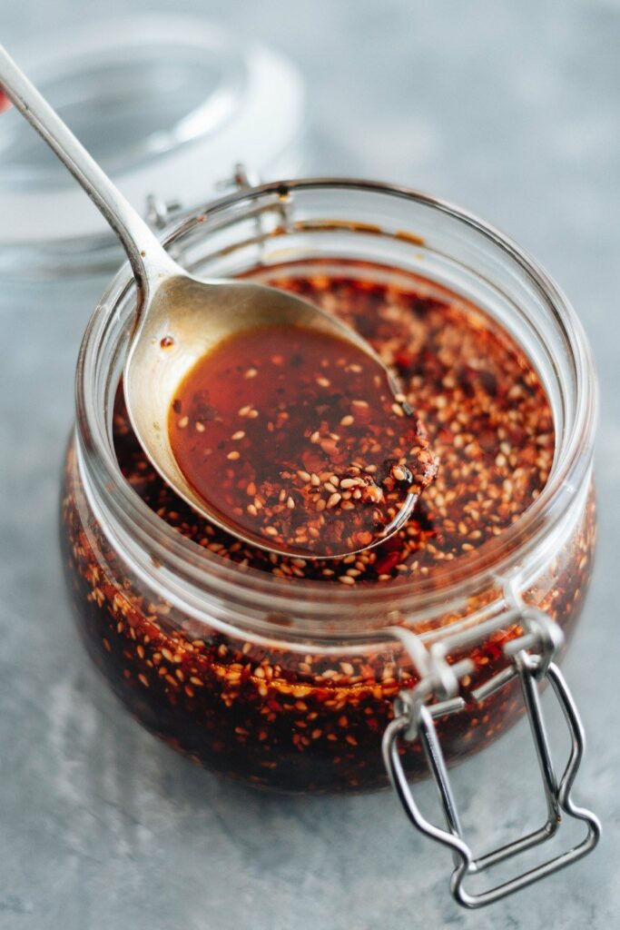 chili oil recipe Excerpted from Chinese Homestyle: Everyday Plant-Based Recipes For Takeout, Dim Sum, Noodles & More by Maggie Zhu. Copyright © 2022 by Quarto Publishing Group USA Inc. Text and photography Copyright © 2022 Maggie Zhu.