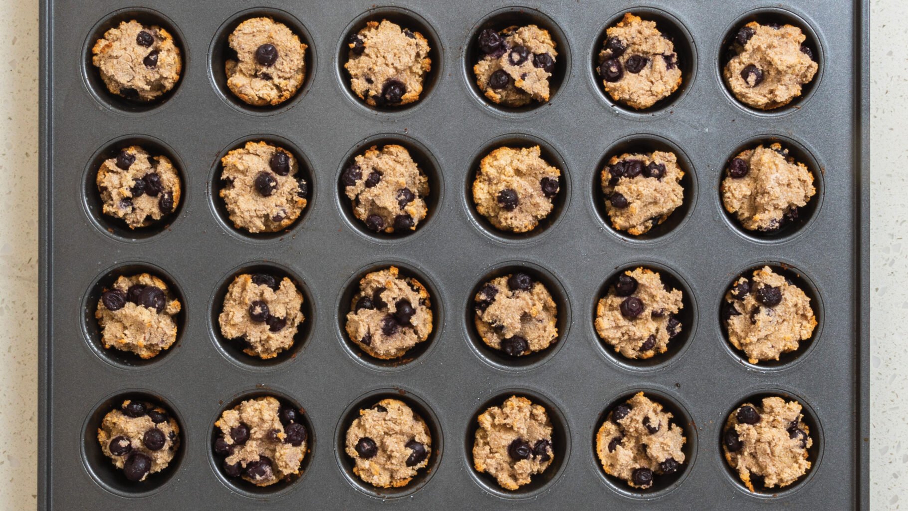 Lemon Blueberry Muffins Recipe excerpted from First Bites: A Science-Based Guide to Nutrition for Baby’s First 1,000 Days by Evelyn Rusli and Arianna Schioldager.