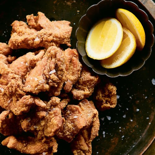 Karaage (Japanese Fried Chicken) recipe. Reprinted with permission from Love Japan: Recipes from our Japanese American Kitchen by Yuki Sugiura. Published by Ten Speed Press, an imprint of Penguin Random House.