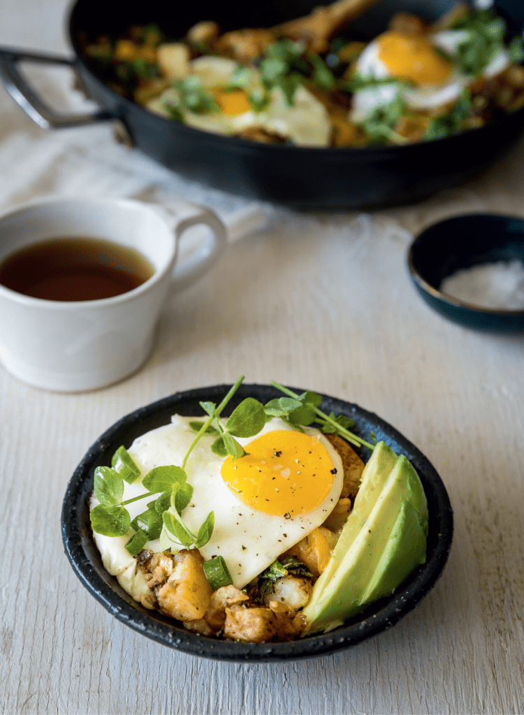 Avo Hash recipe excerpted from Wholesome Bowls by Melissa Delport.