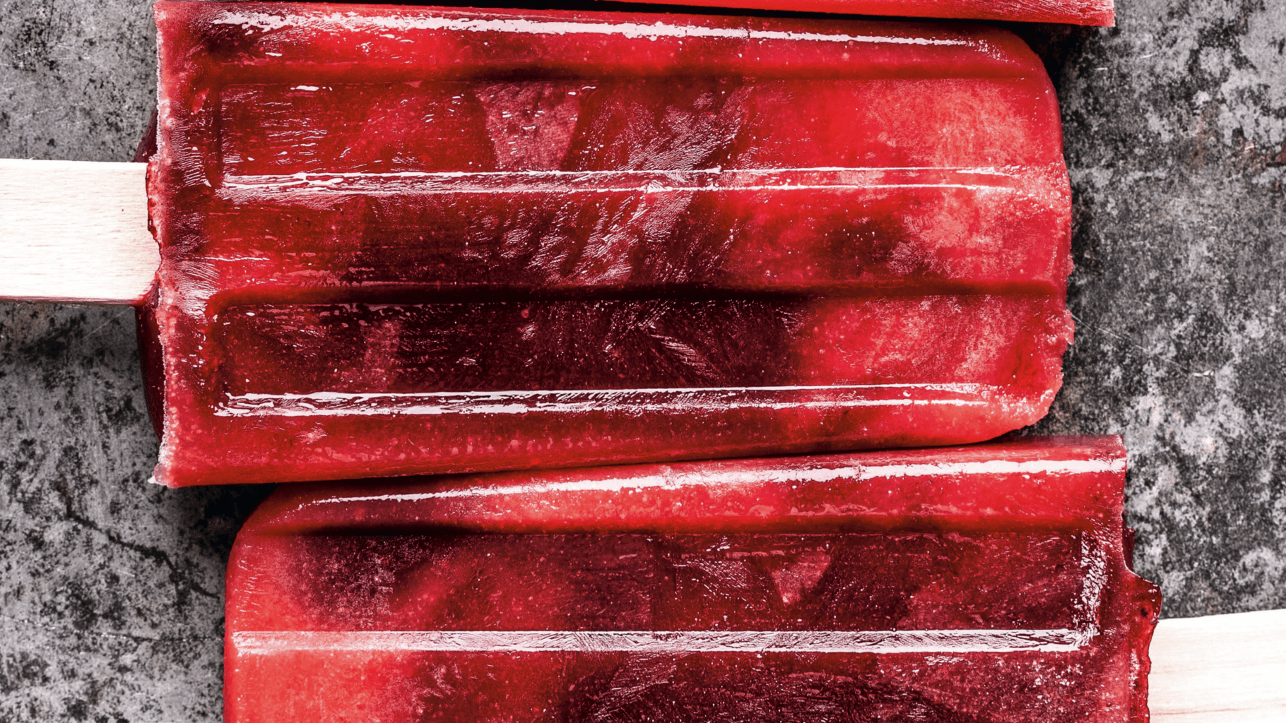 Tie-Dye Berry Paletas excerpted from Flavor+Us: Cooking for Everyone by Rahanna Bisseret Martinez.