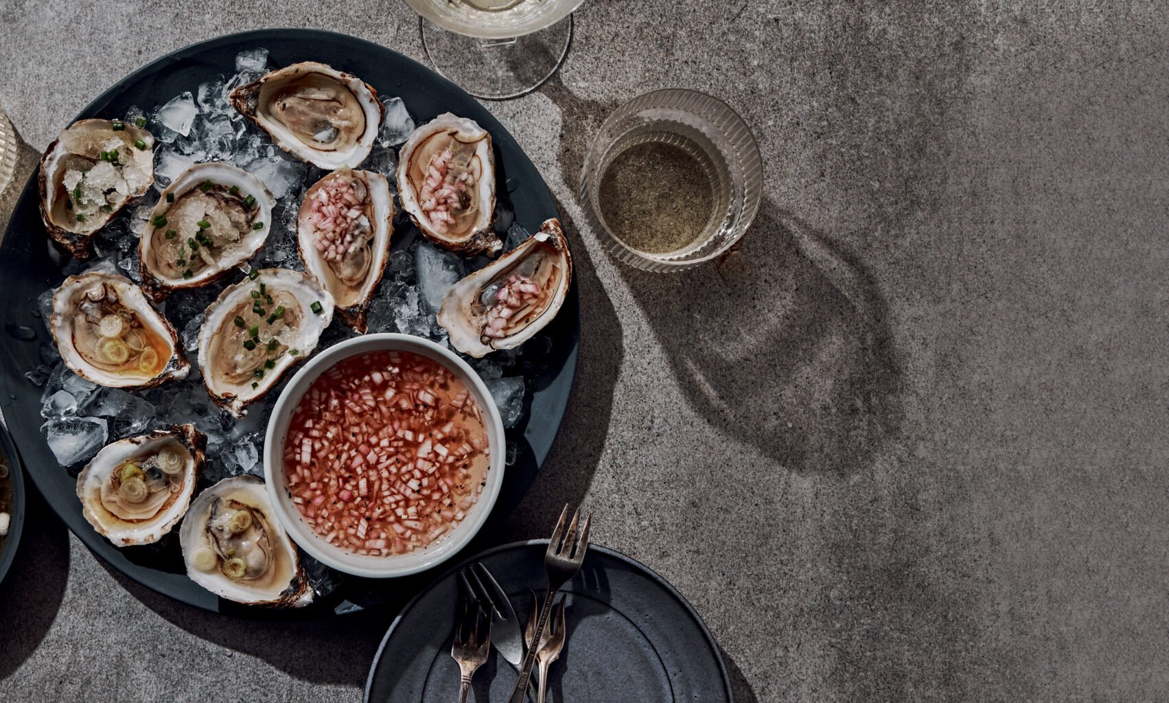 Oysters Three Ways