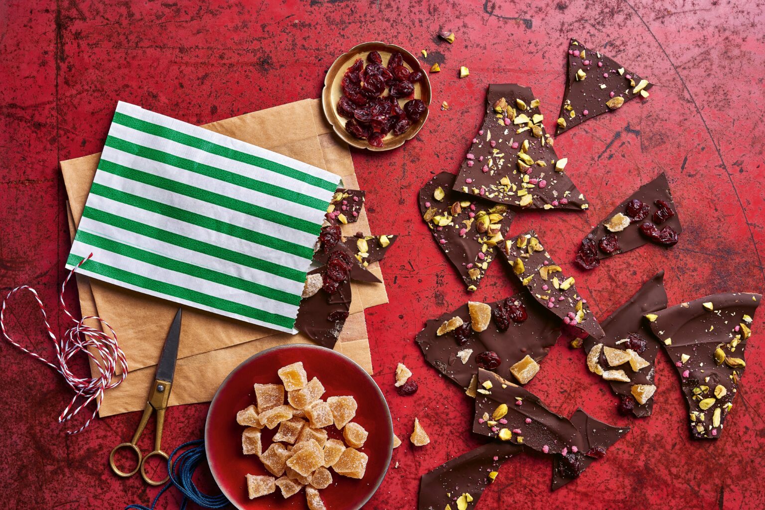 Chocolate Bark excerpted from A Very Vegan Christmas by Sam Dixon.