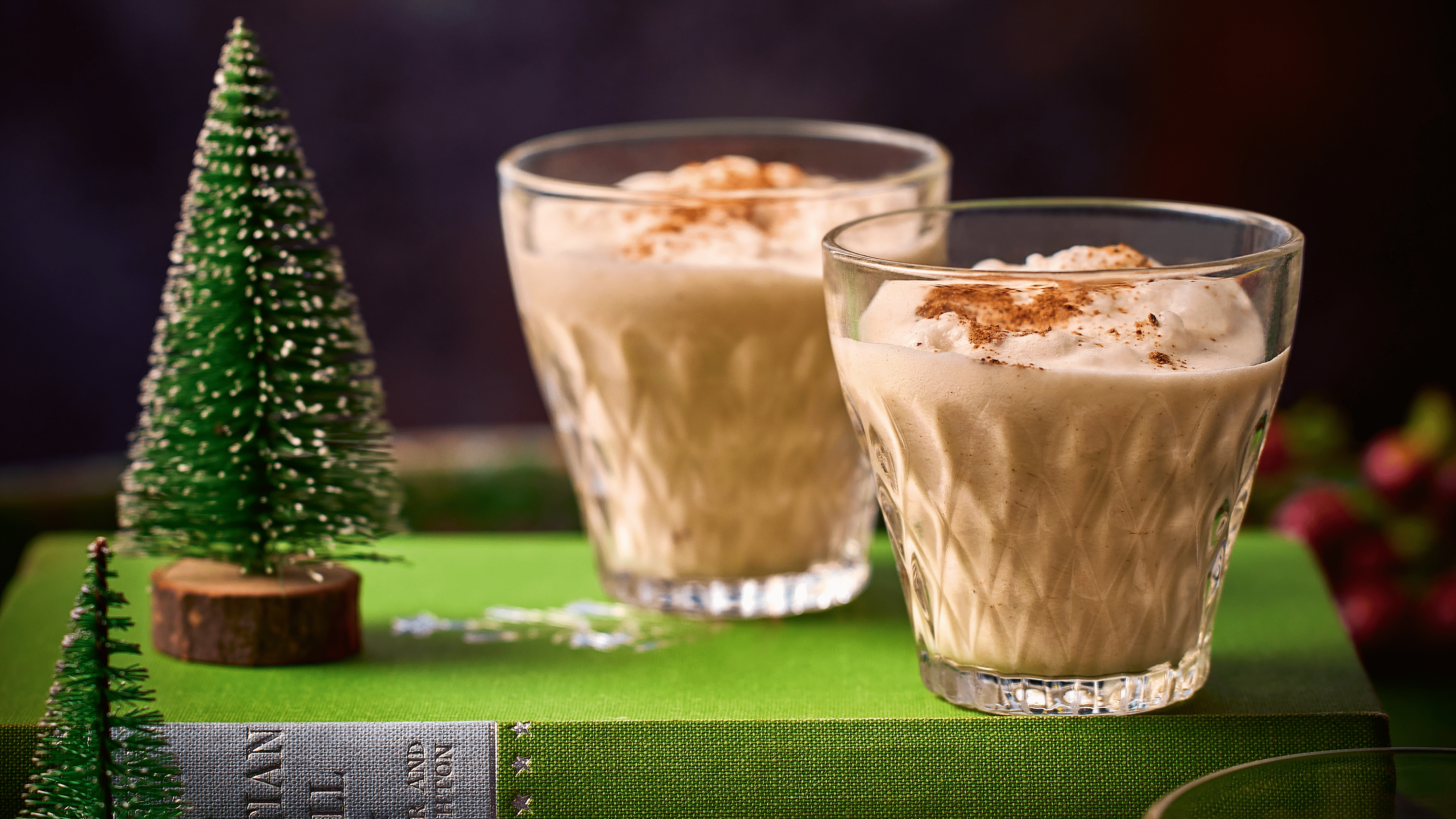 Coconut Hazelnut Eggnog - Kitchen Confidante®