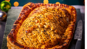 Mushroom Wellington excerpted from A Very Vegan Christmas by Sam Dixon.