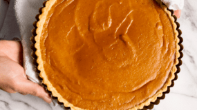 Pumpkin Tart by Christopher Kimball's Milk Street. © 2018 Christopher Kimball’s Milk Street. All Rights Reserved.