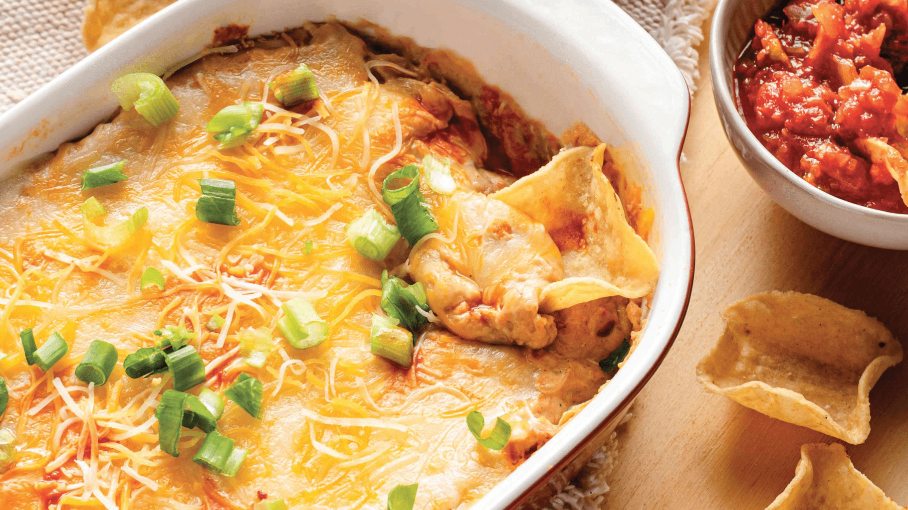Cheesey Baked Bean Dip excerpted from Just Eat by Jessie James Decker.