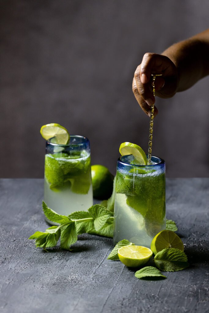 Wild Mint Mojitos recipe from Forage & Feast by Chrissy Tracey.