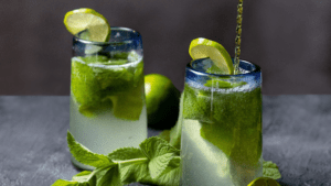 Wild Mint Mojitos recipe from Forage & Feast by Chrissy Tracey.
