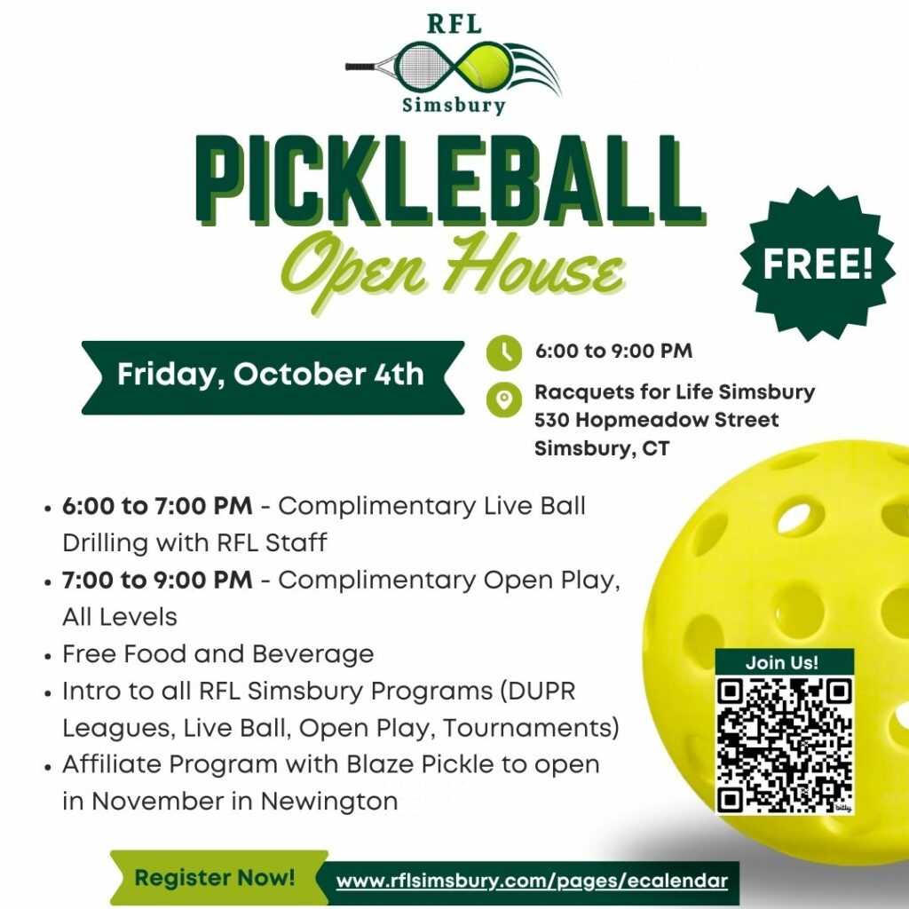 Pickleball Open House RFL