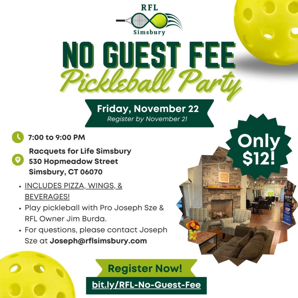 No Guest Fee Pickleball Party RFL (Square)