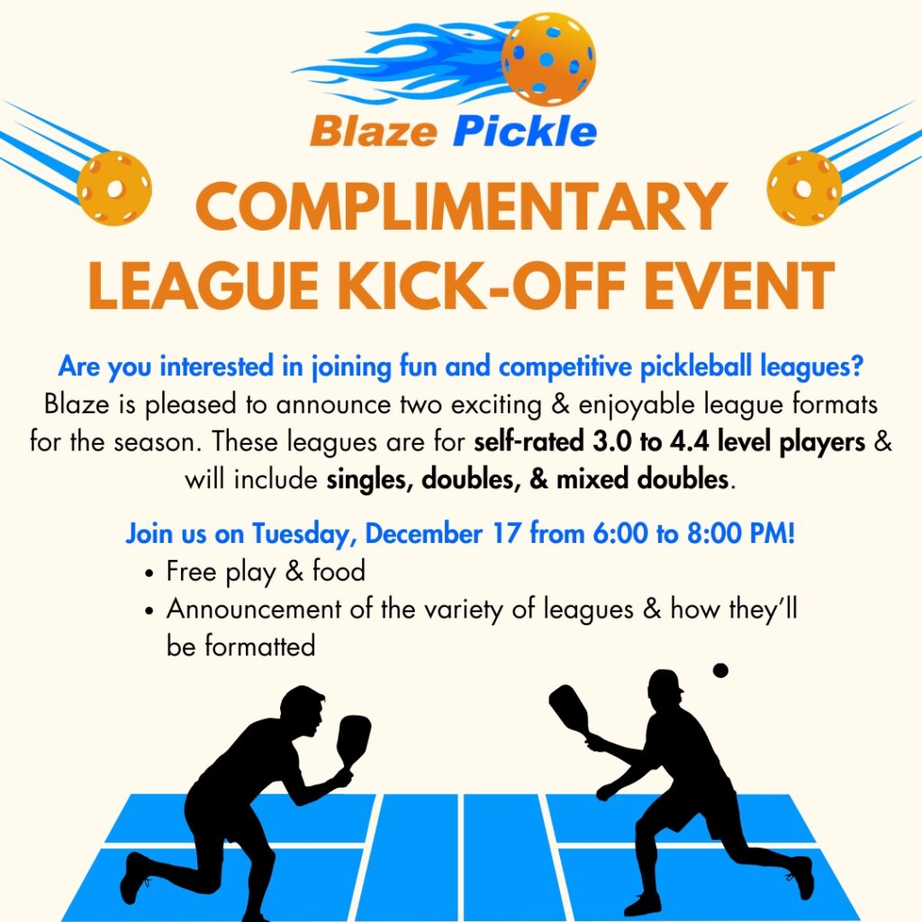 Comp League Kick-Off Event Blaze