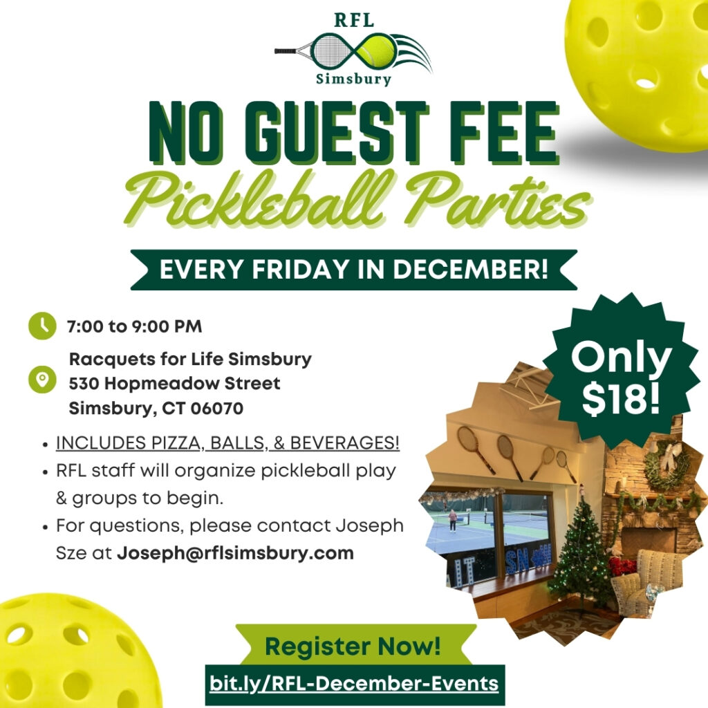 Dec. No Guest Fee Pickleball Parties RFL (Square)